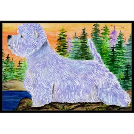 Carolines Treasures Carolines Treasures SS8418JMAT Westie Doormat - 24 x 36 in. SS8418JMAT